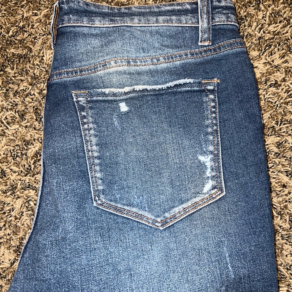 Vervet, High Waisted, Ripped Jeans